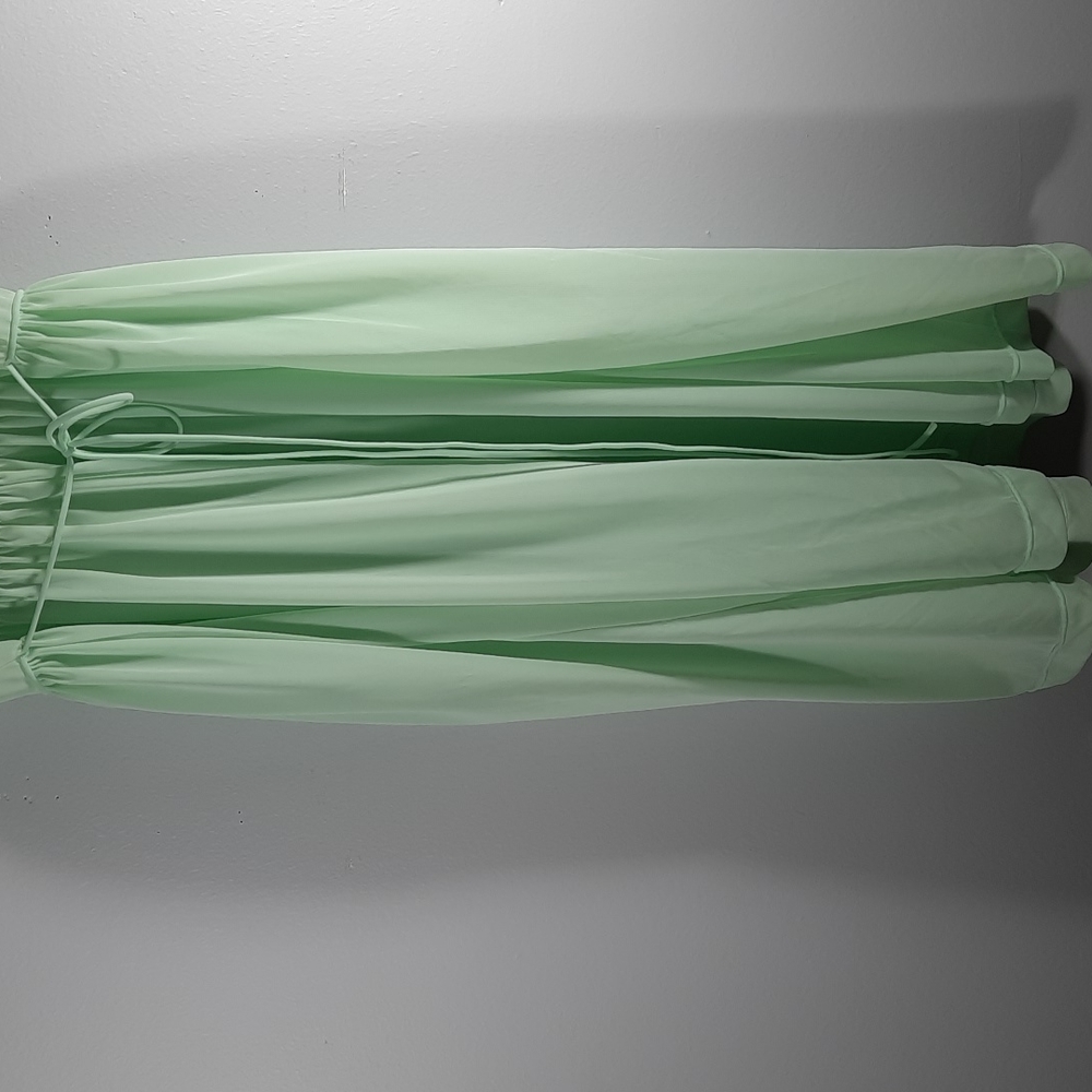 Munsingwear pastel green 2 piece gown/top set SZ S - Picture 9 of 15